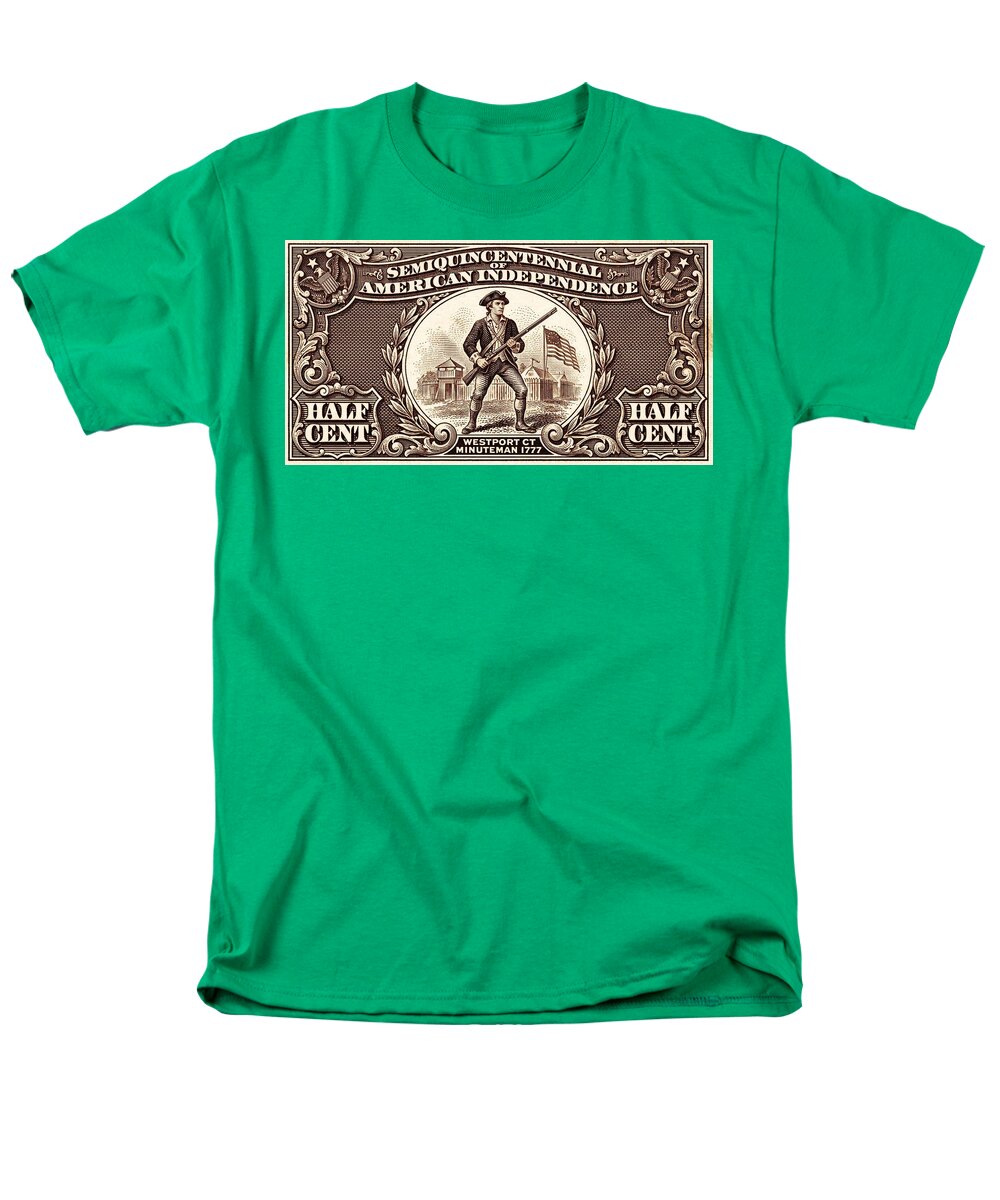 Minuteman 1/2c - Men's T-Shirt  (Regular Fit)