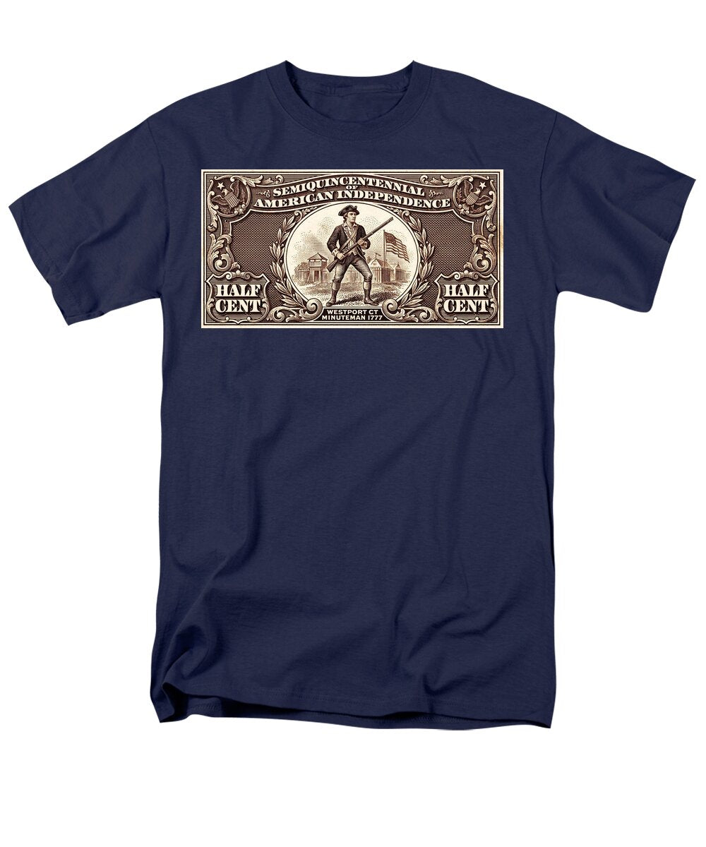 Minuteman 1/2c - Men's T-Shirt  (Regular Fit)
