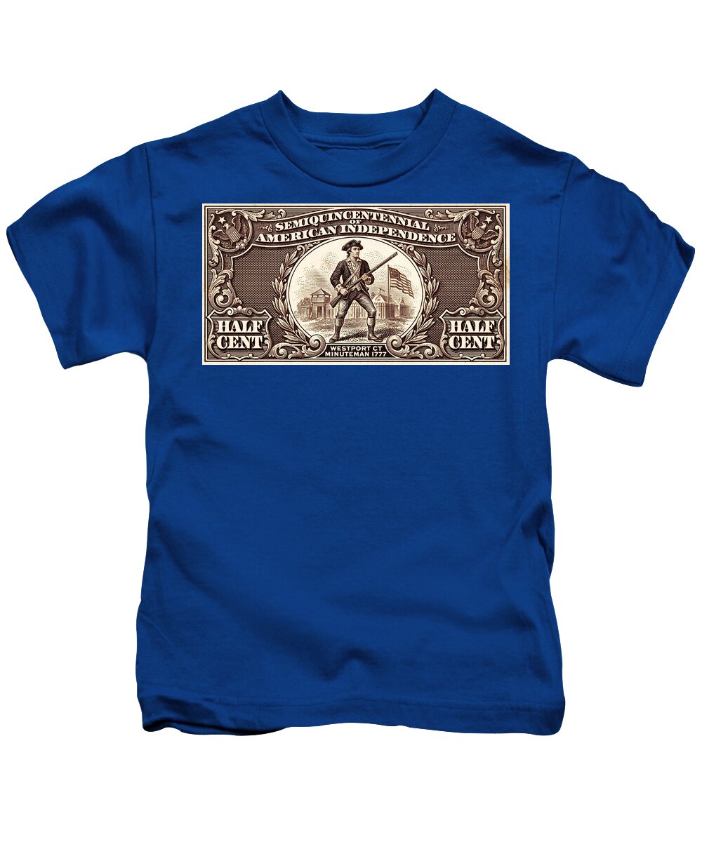 Minuteman 1/2c - Kids T-Shirt