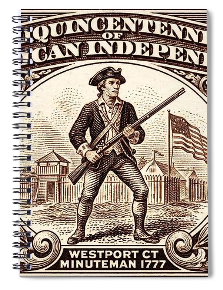 Minuteman 1/2c - Spiral Notebook