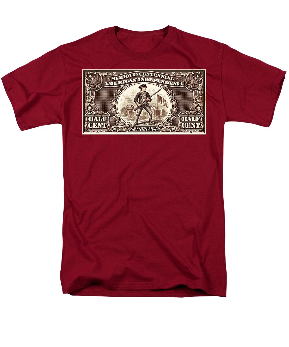 Minuteman 1/2c - Men's T-Shirt  (Regular Fit)