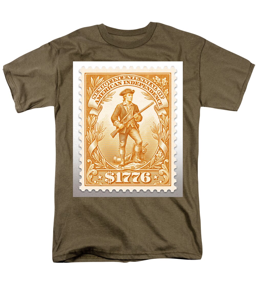 Minuteman $1776 - Men's T-Shirt  (Regular Fit)