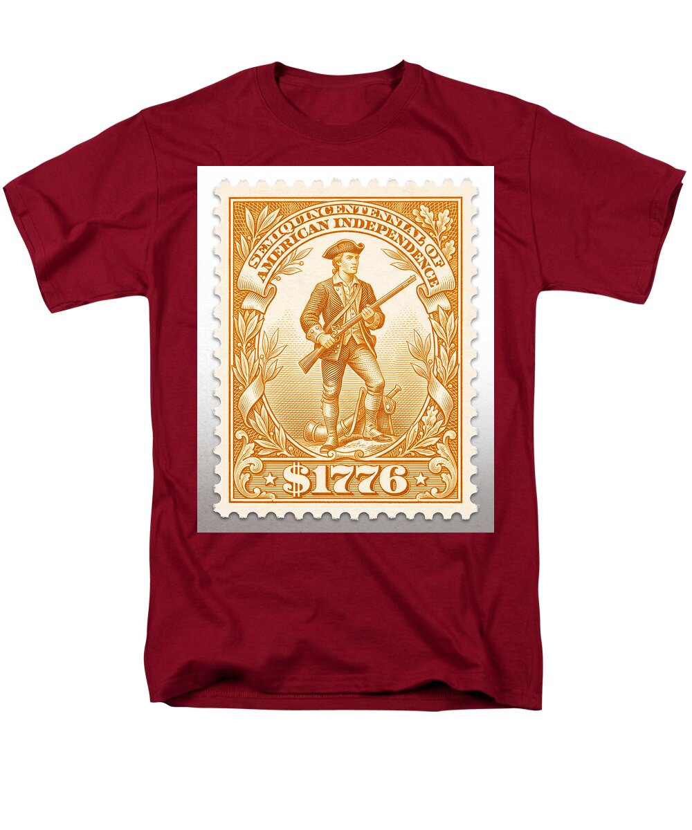 Minuteman $1776 - Men's T-Shirt  (Regular Fit)