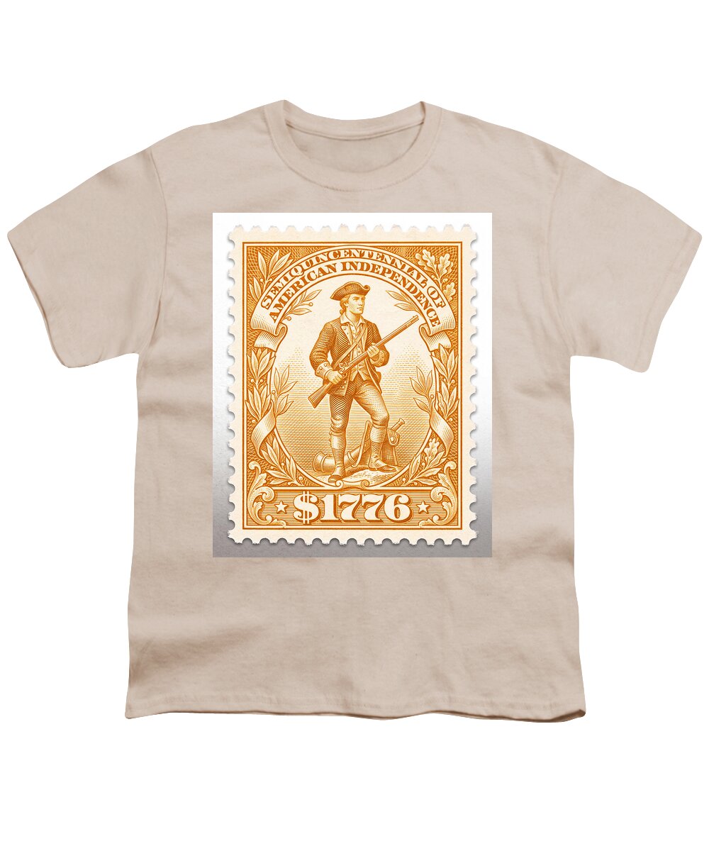 Minuteman $1776 - Youth T-Shirt