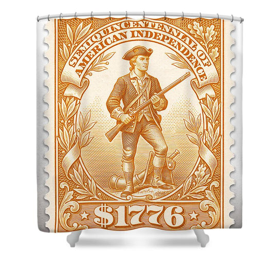Minuteman $1776 - Shower Curtain