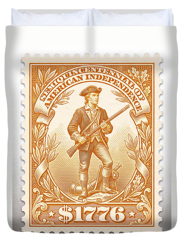 Minuteman $1776 - Duvet Cover