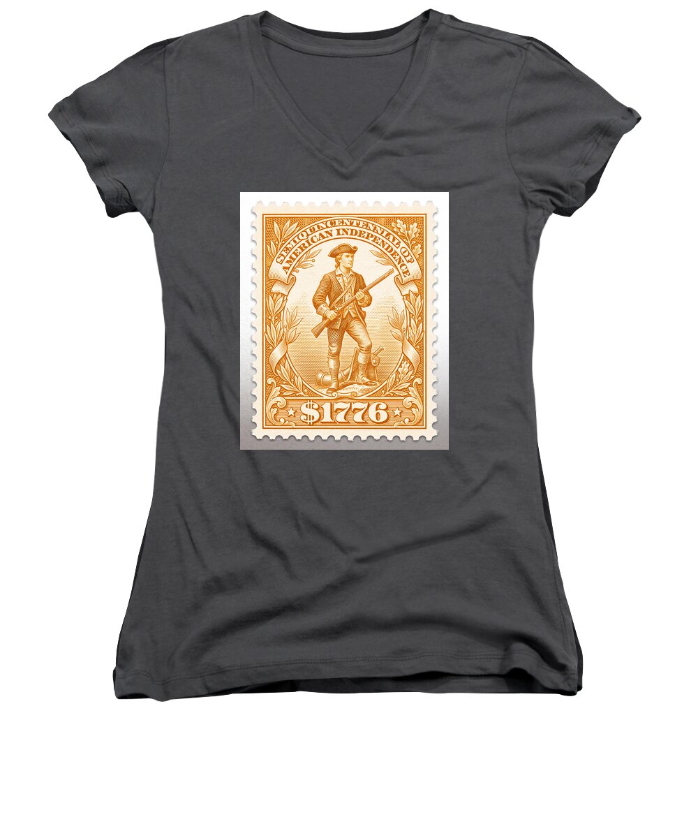 Minuteman $1776 - Women's V-Neck