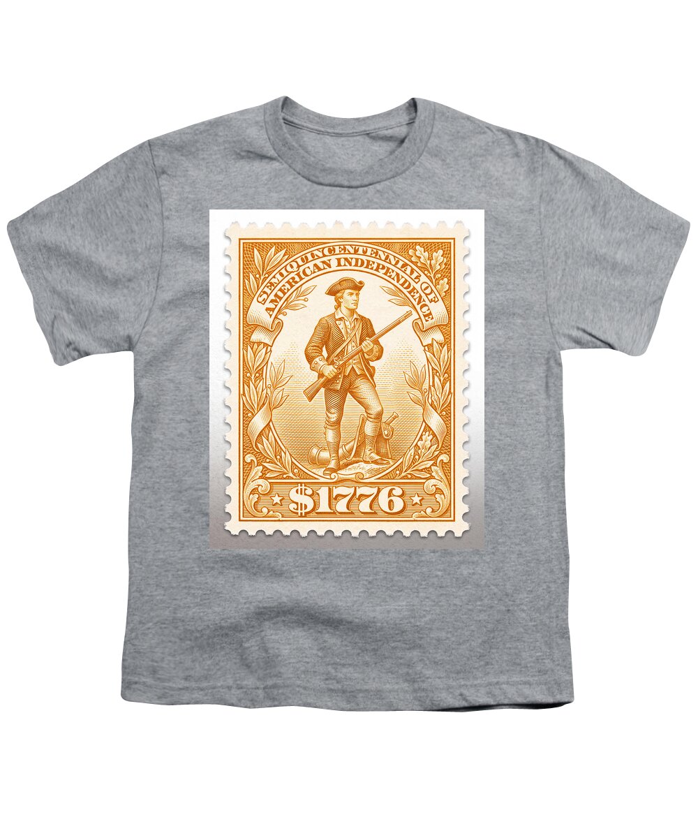 Minuteman $1776 - Youth T-Shirt
