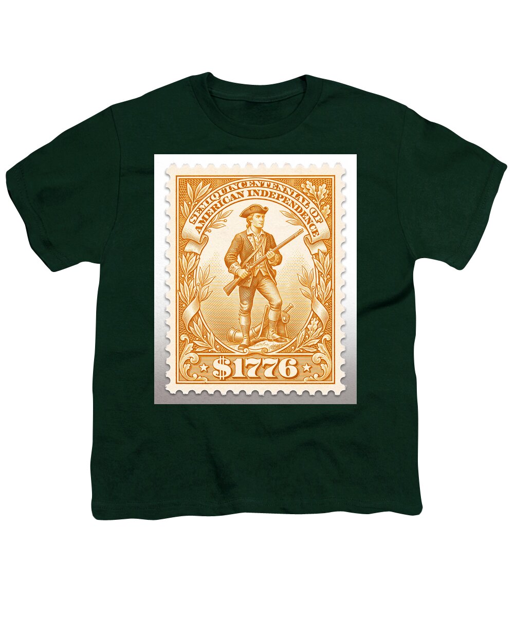 Minuteman $1776 - Youth T-Shirt