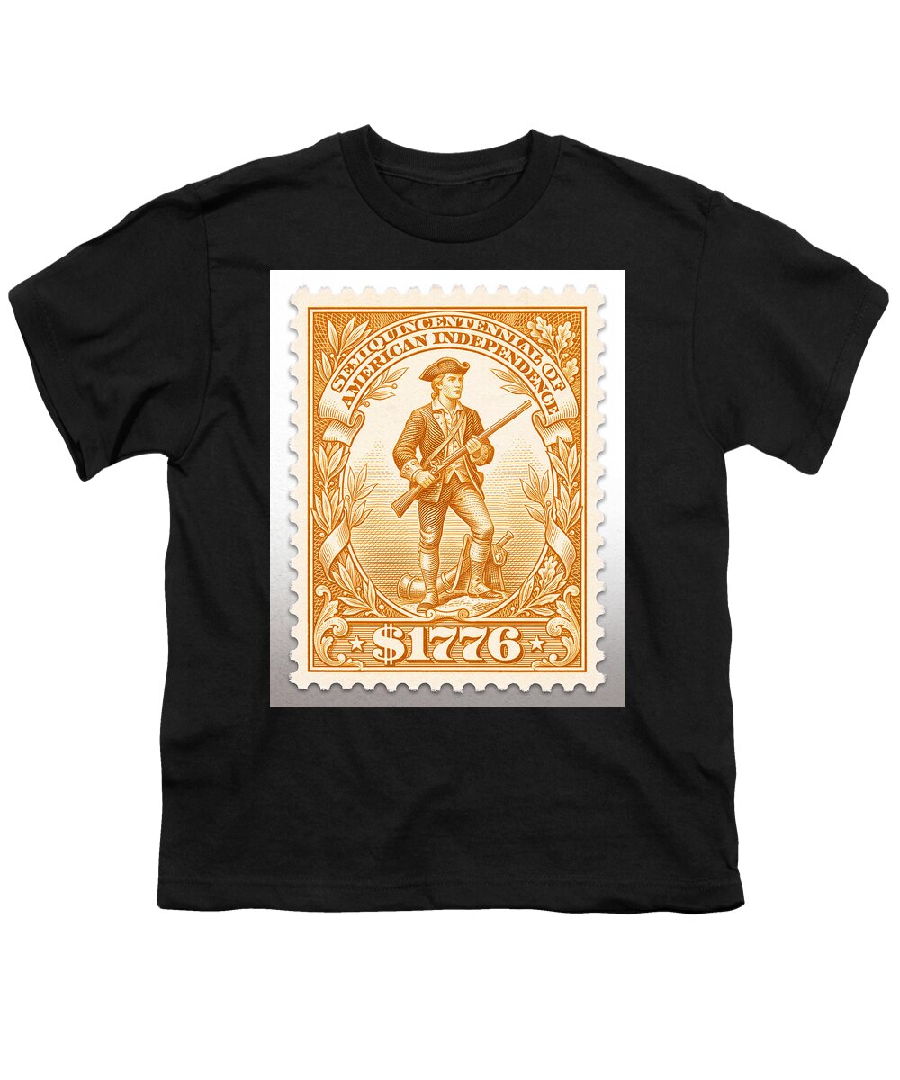 Minuteman $1776 - Youth T-Shirt