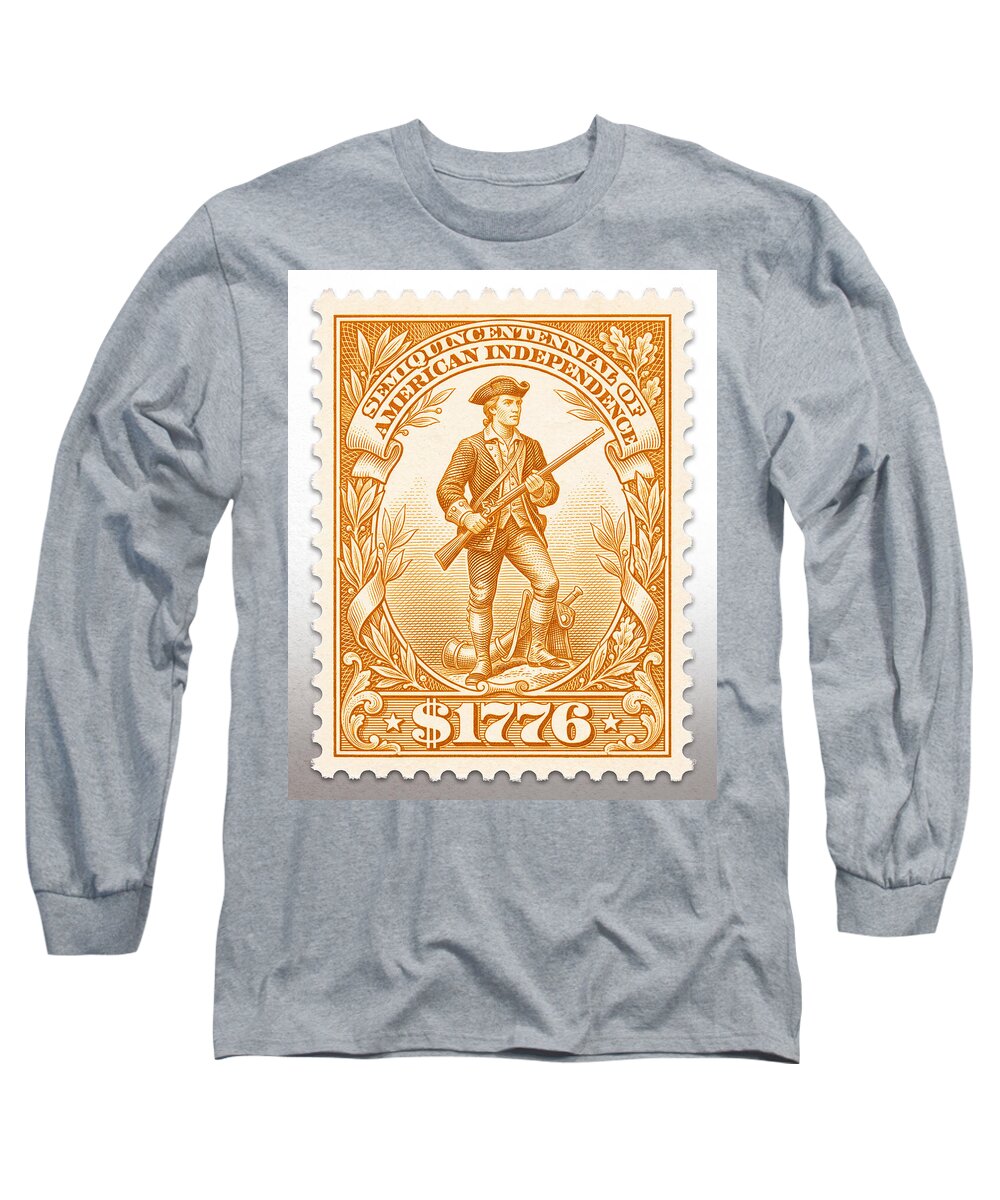 Minuteman $1776 - Long Sleeve T-Shirt