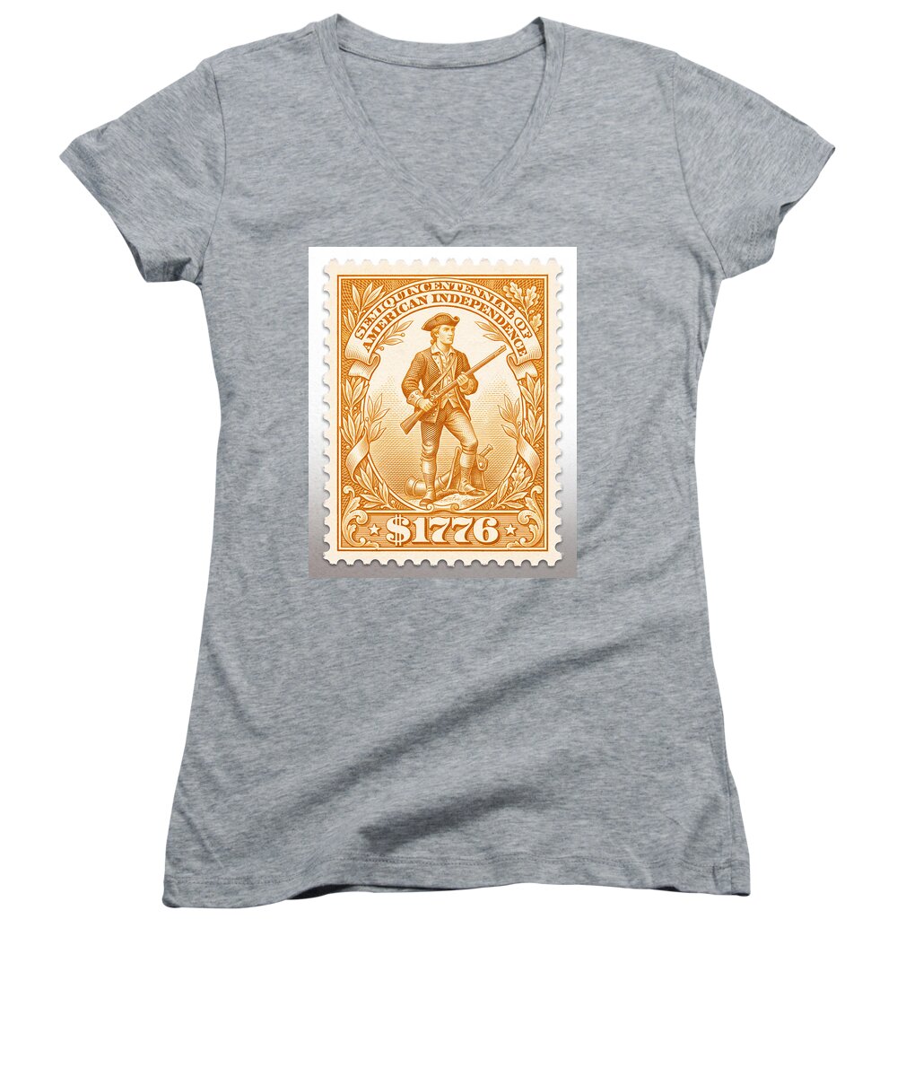 Minuteman $1776 - Women's V-Neck