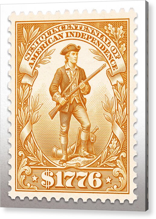 Minuteman $1776 - Acrylic Print