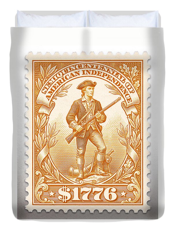 Minuteman $1776 - Duvet Cover