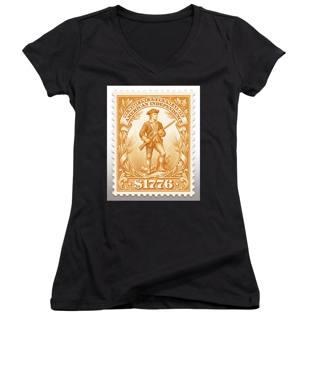 Minuteman $1776 - Women's V-Neck