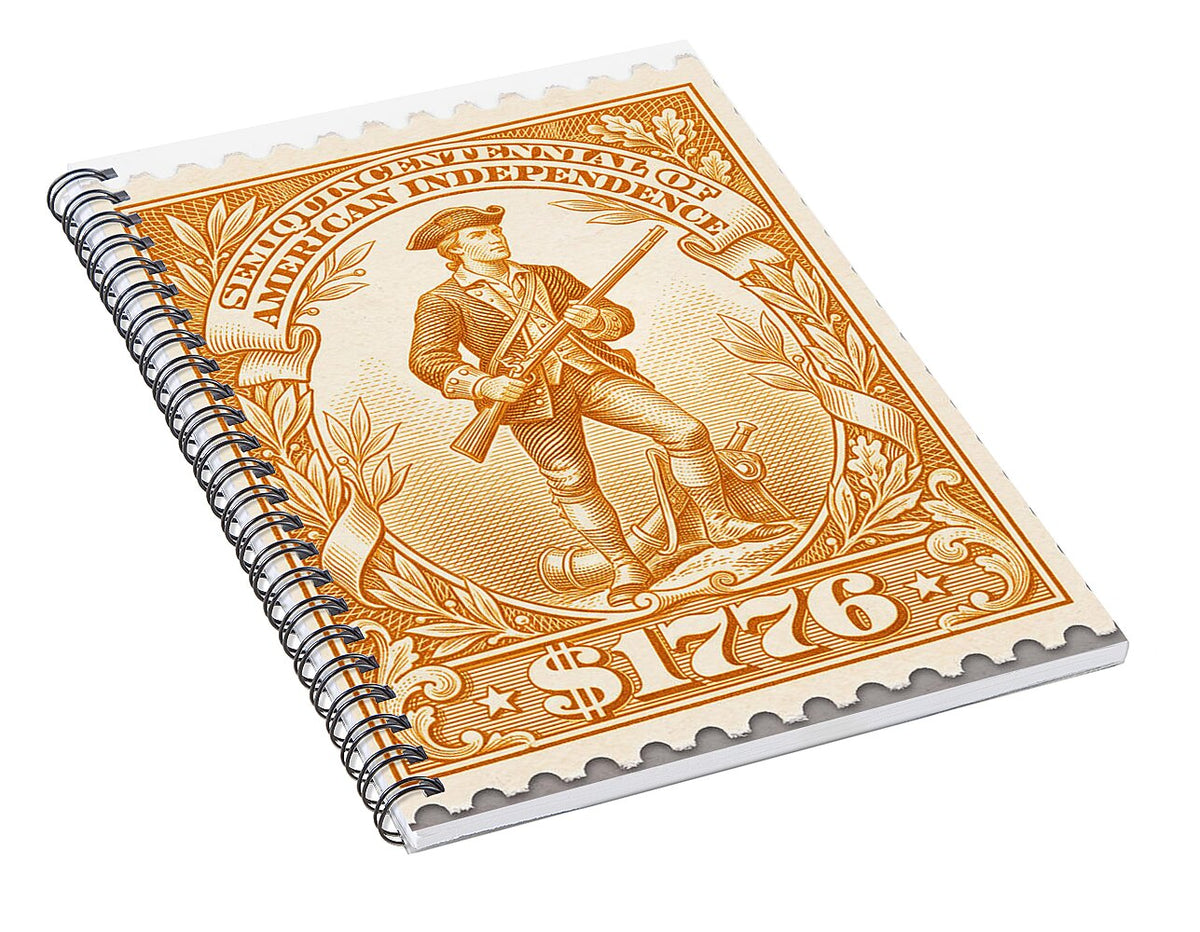 Minuteman $1776 - Spiral Notebook