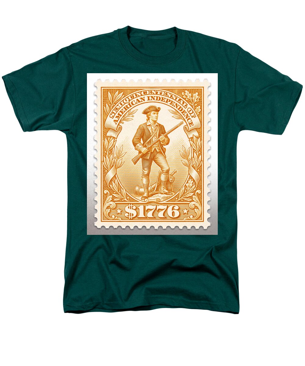 Minuteman $1776 - Men's T-Shirt  (Regular Fit)