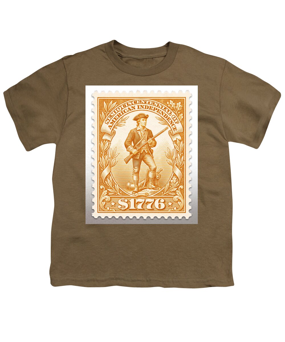 Minuteman $1776 - Youth T-Shirt
