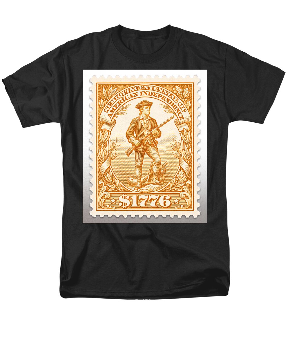 Minuteman $1776 - Men's T-Shirt  (Regular Fit)