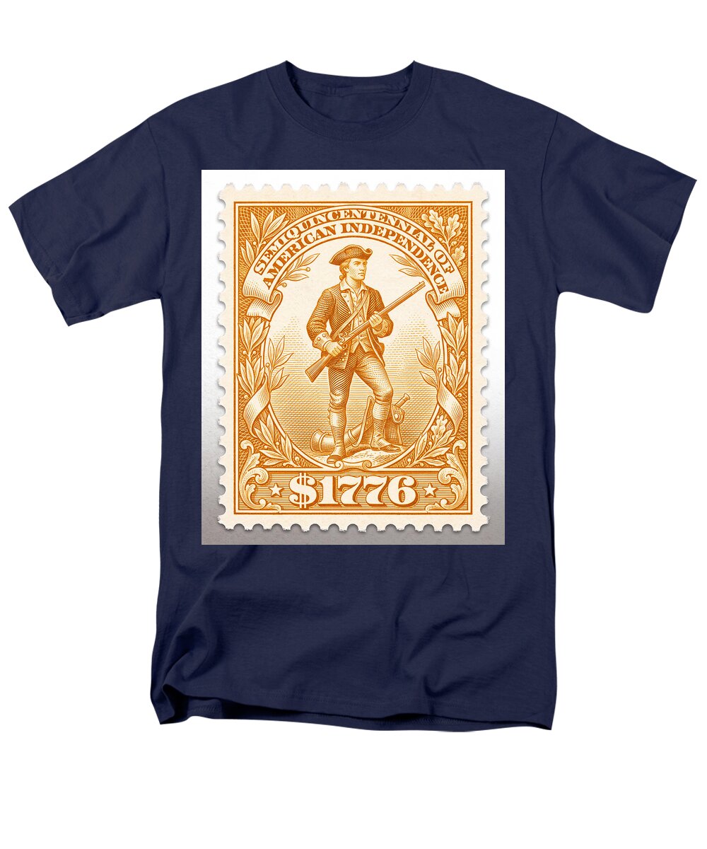 Minuteman $1776 - Men's T-Shirt  (Regular Fit)