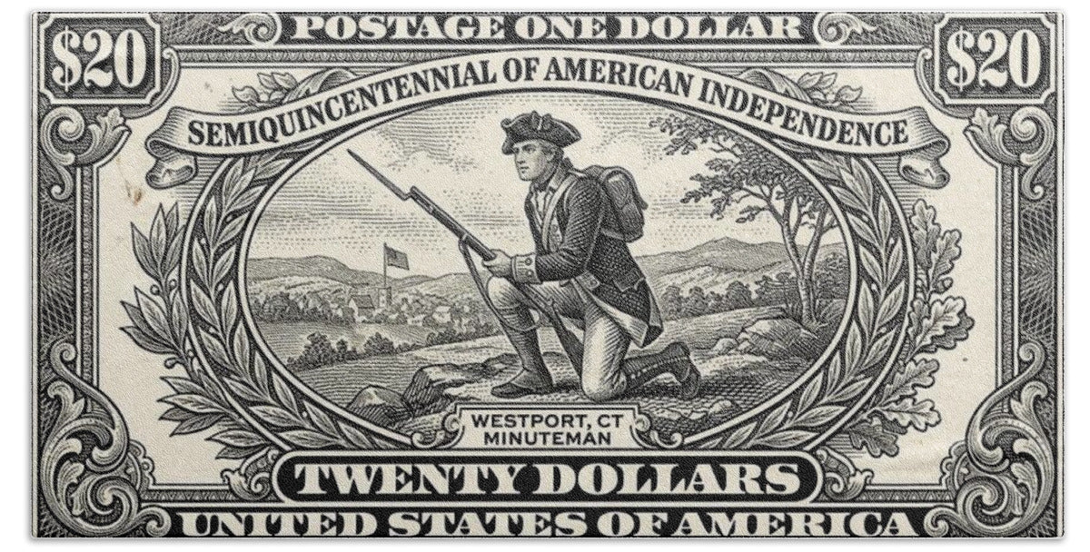 Minuteman $20 - Beach Towel