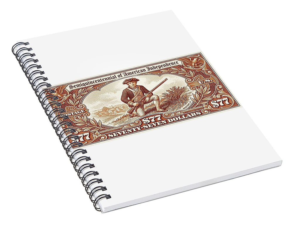 Minuteman $77 - Spiral Notebook