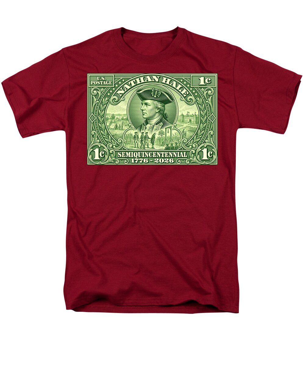 Nathan Hale 1c - Men's T-Shirt  (Regular Fit)