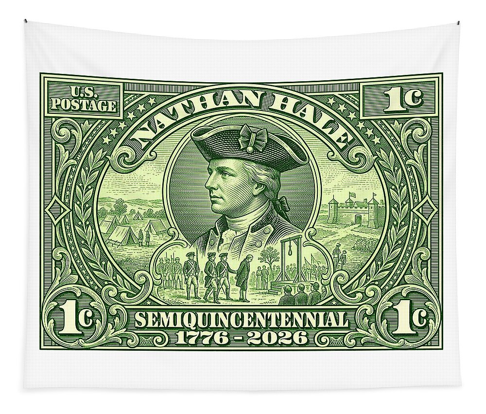 Nathan Hale 1c - Tapestry