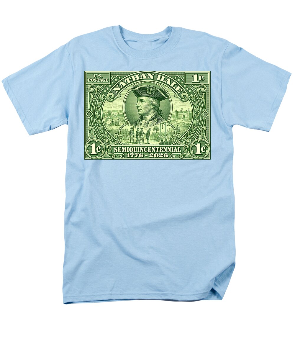 Nathan Hale 1c - Men's T-Shirt  (Regular Fit)