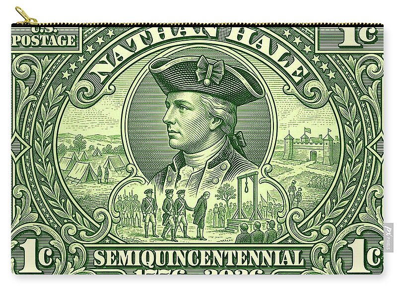 Nathan Hale 1c - Zip Pouch