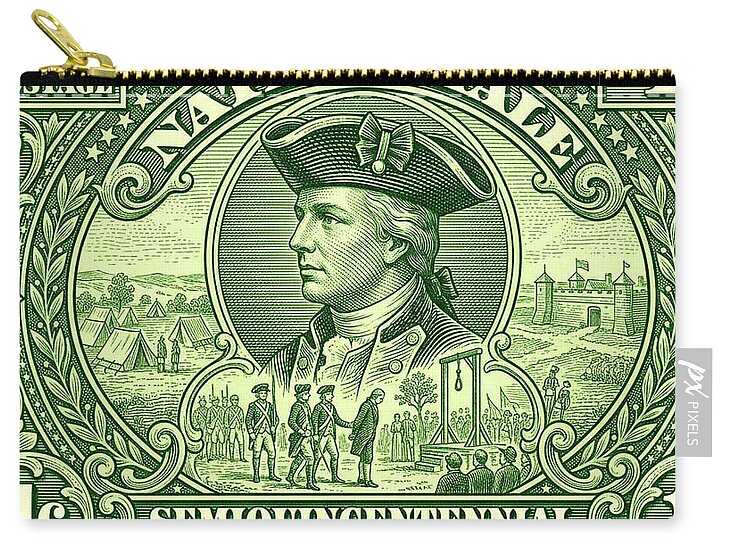 Nathan Hale 1c - Zip Pouch