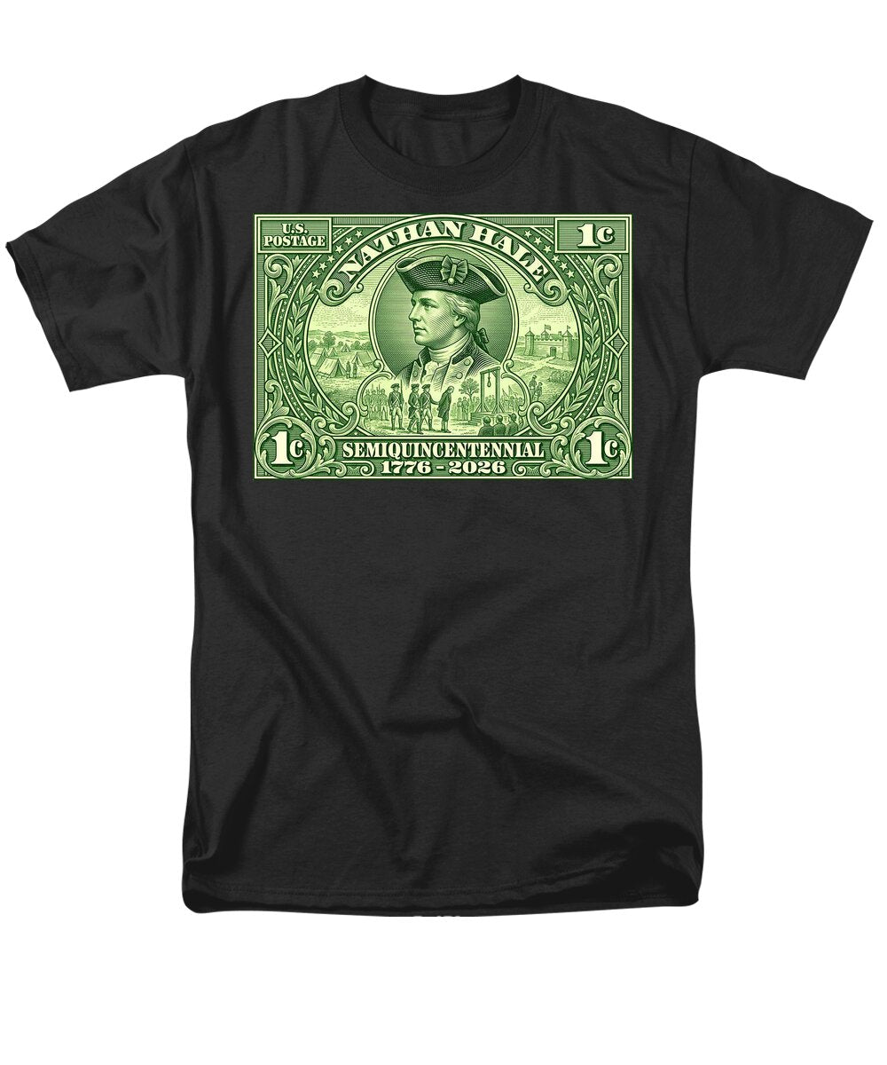 Nathan Hale 1c - Men's T-Shirt  (Regular Fit)