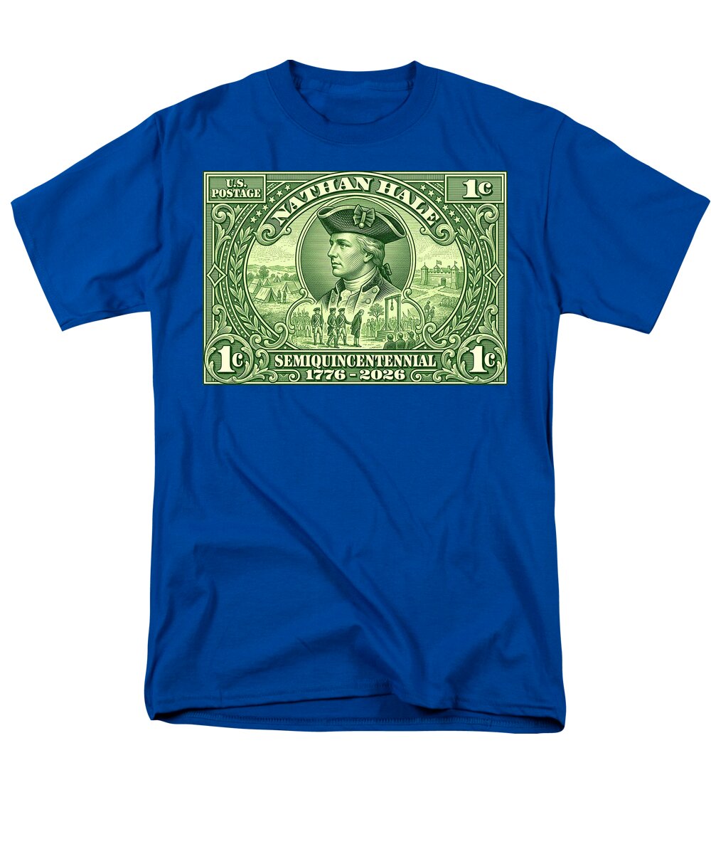 Nathan Hale 1c - Men's T-Shirt  (Regular Fit)