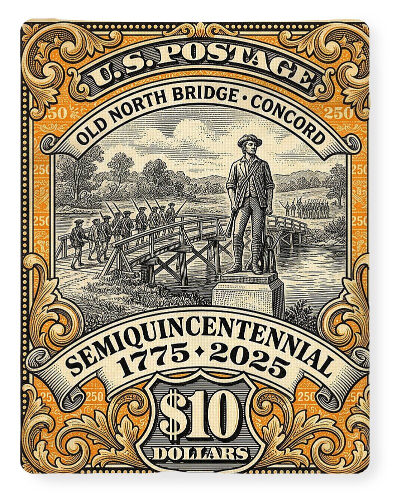 Old North Bridge $10 - Blanket