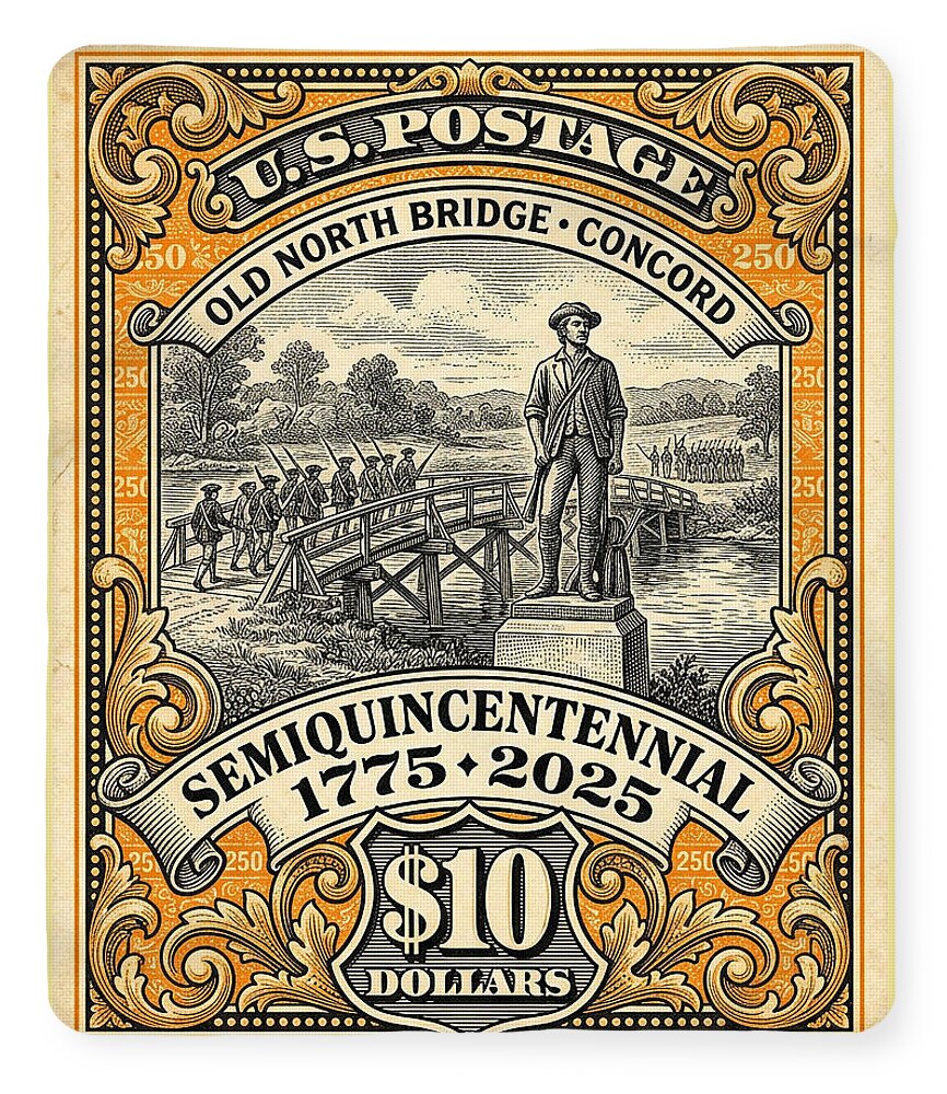 Old North Bridge $10 - Blanket