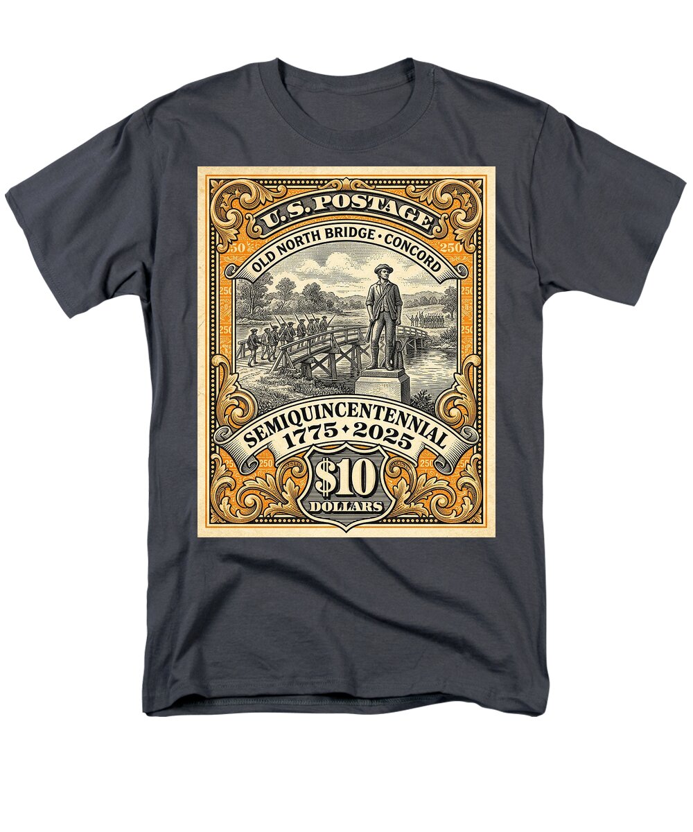 Old North Bridge $10 - Men's T-Shirt  (Regular Fit)