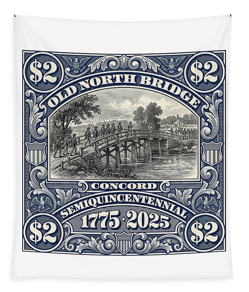Old North Bridge $2 - Tapestry