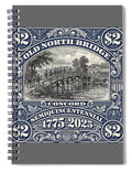 Old North Bridge $2 - Spiral Notebook
