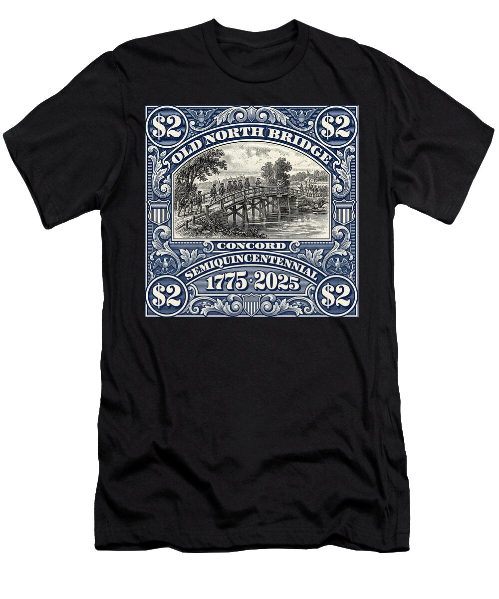 Old North Bridge $2 - T-Shirt