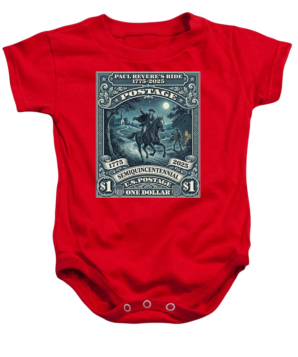 Paul Revere $1 - Baby One-Piece