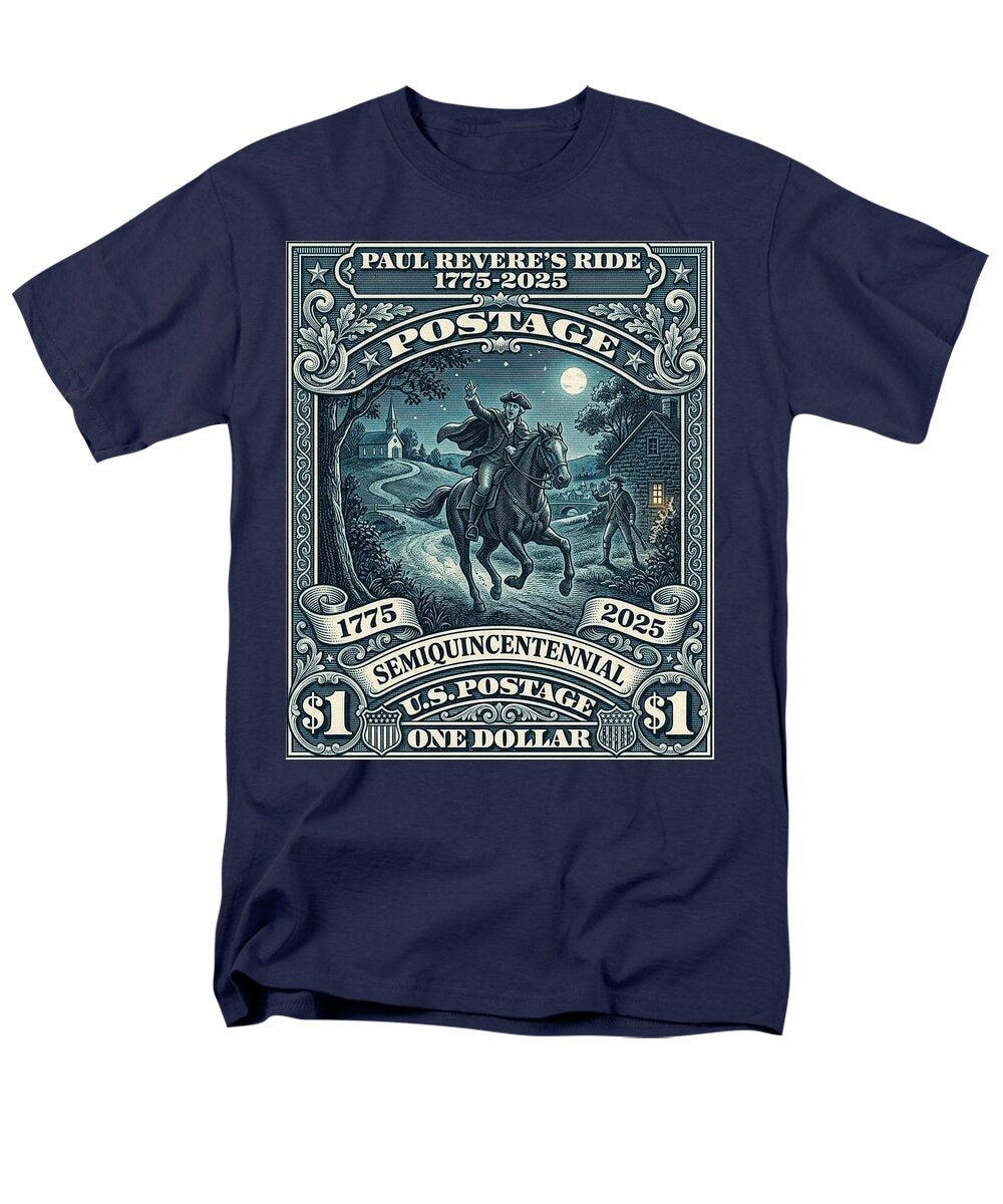 Paul Revere $1 - Men's T-Shirt  (Regular Fit)