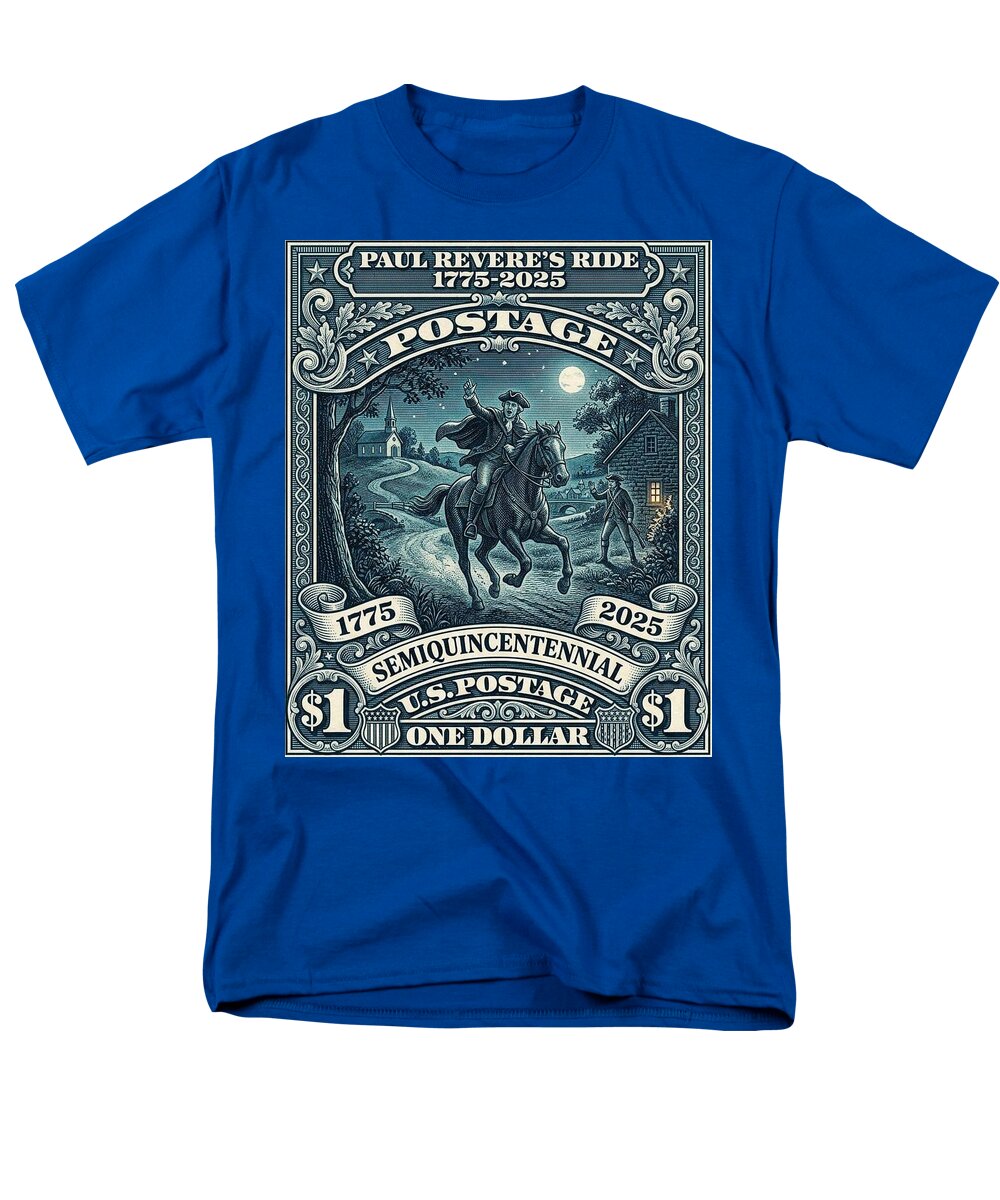 Paul Revere $1 - Men's T-Shirt  (Regular Fit)
