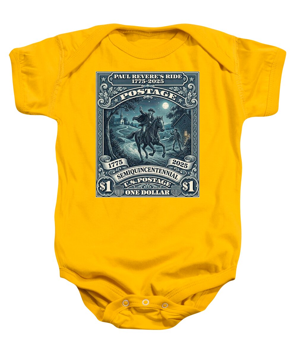 Paul Revere $1 - Baby One-Piece