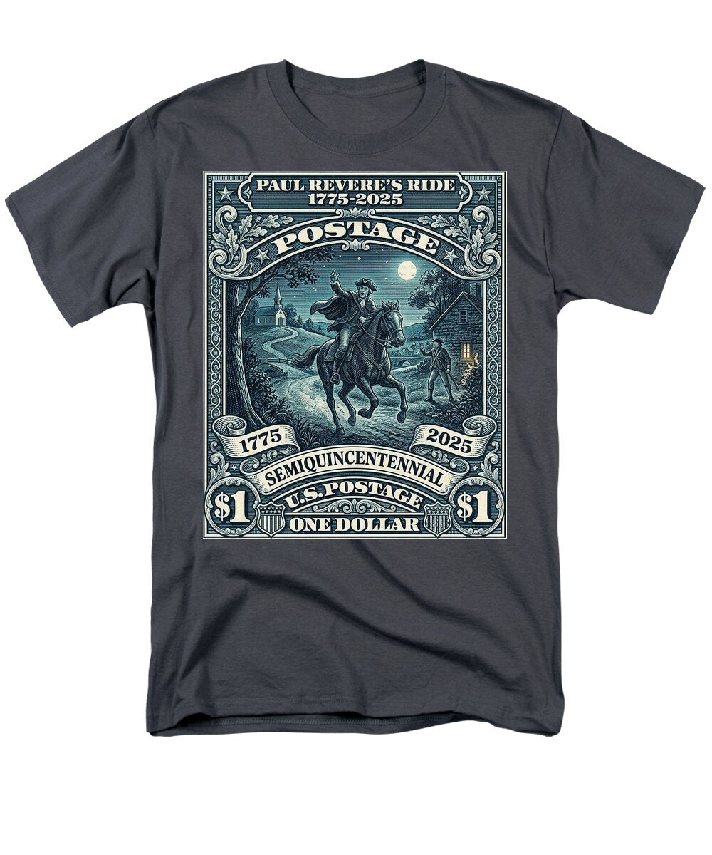 Paul Revere $1 - Men's T-Shirt  (Regular Fit)