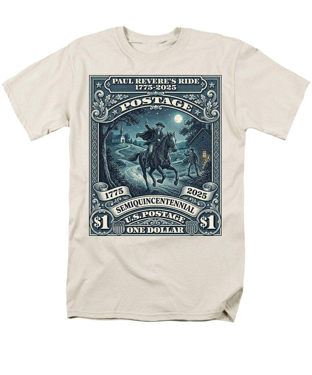 Paul Revere $1 - Men's T-Shirt  (Regular Fit)