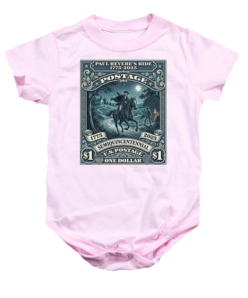 Paul Revere $1 - Baby One-Piece