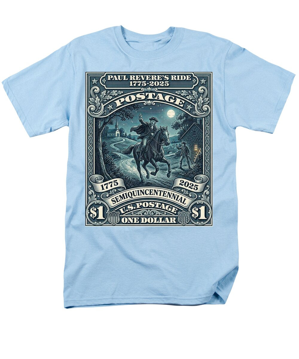 Paul Revere $1 - Men's T-Shirt  (Regular Fit)