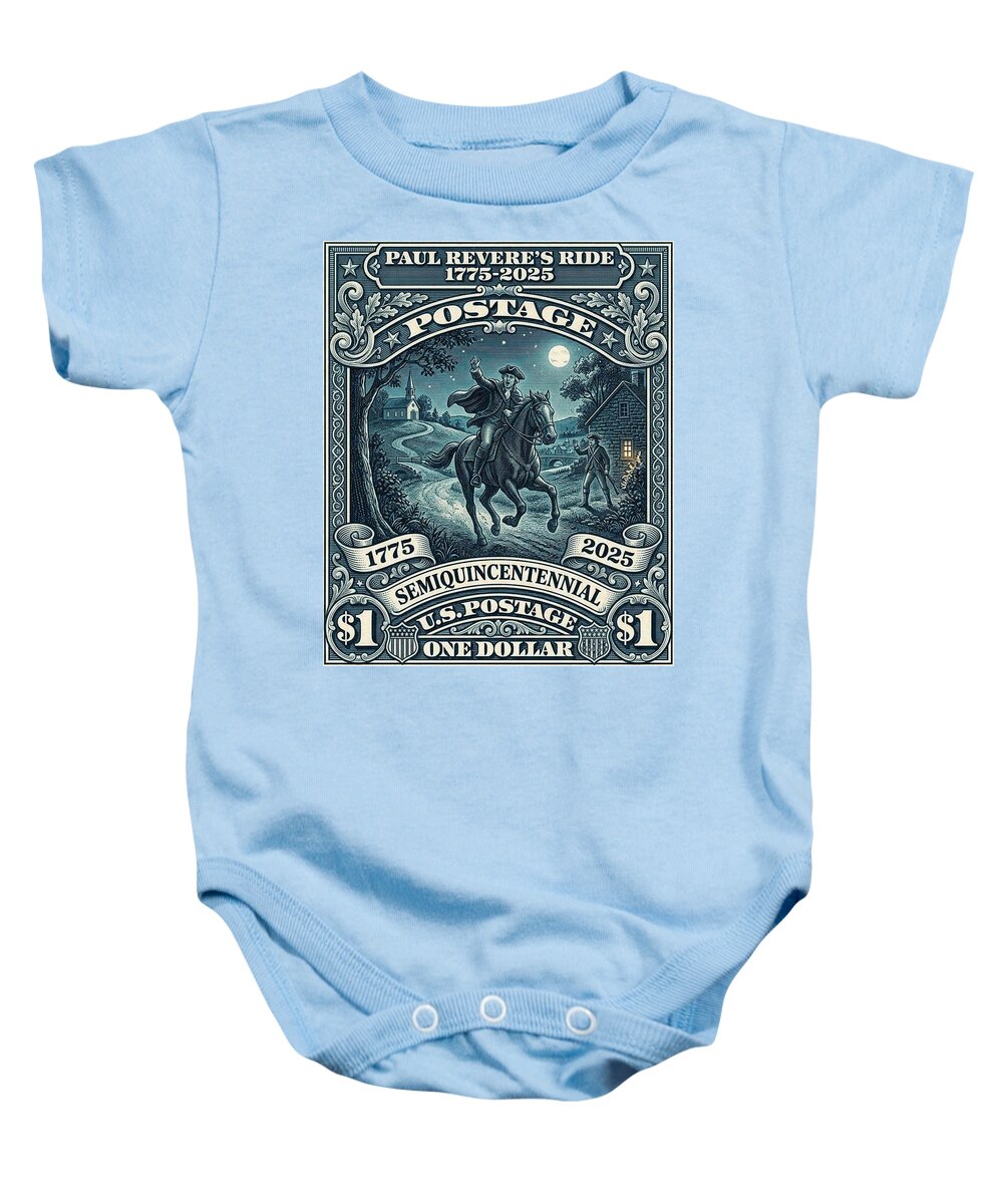 Paul Revere $1 - Baby One-Piece