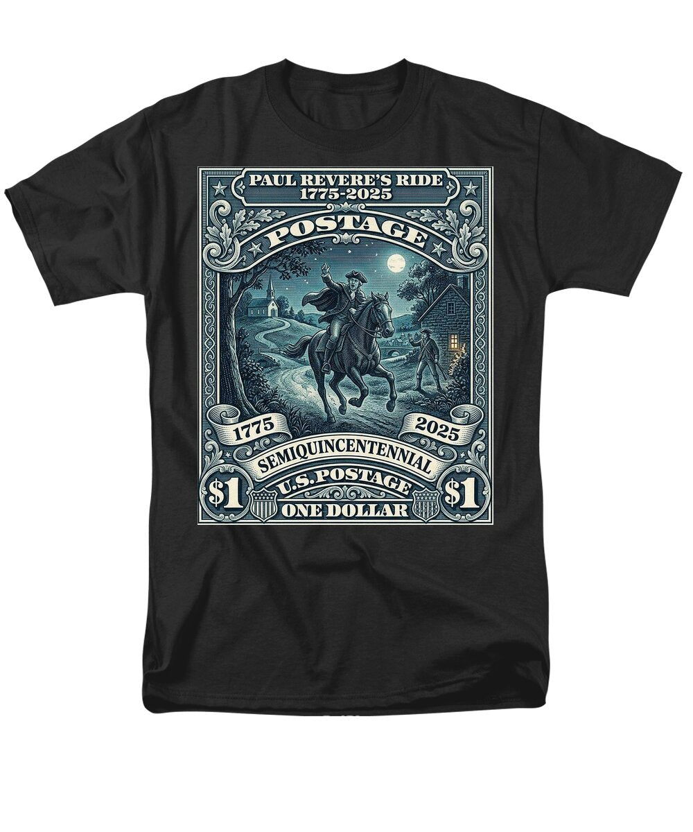 Paul Revere $1 - Men's T-Shirt  (Regular Fit)