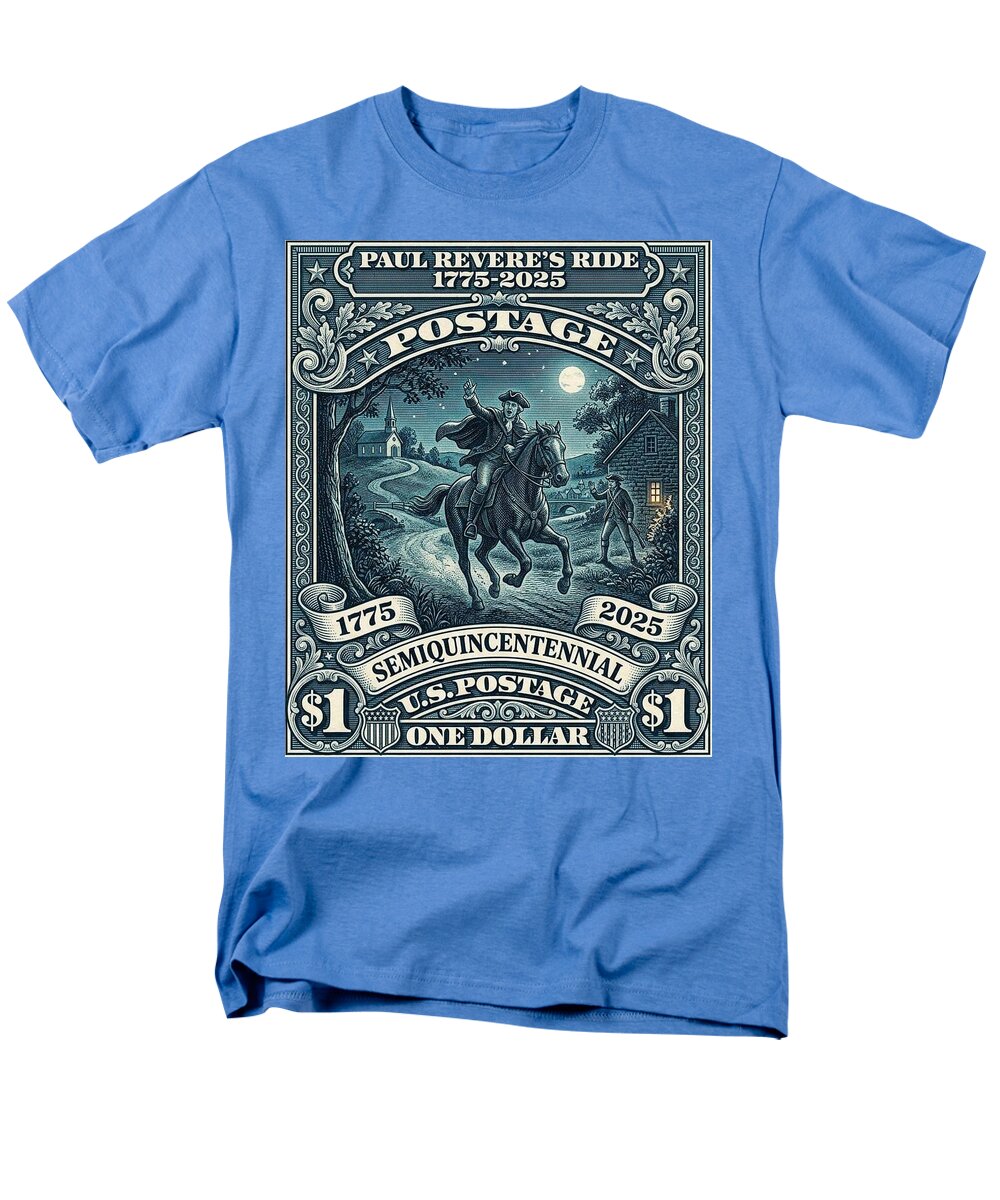 Paul Revere $1 - Men's T-Shirt  (Regular Fit)